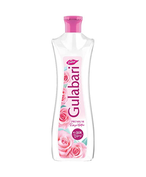Dabur Gulabari Premium Rose Water with No Paraben for Cleansing and Toning,120 ml